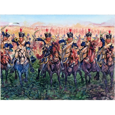 Corfix Model Kit 6094 NAPOLEONIC WARS BRITISH LIGHT CAVALRY 1815 1:72