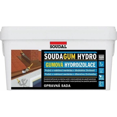 SOUDAL Gumová hydroizolace SOUDAGUM HYDRO 10kg
