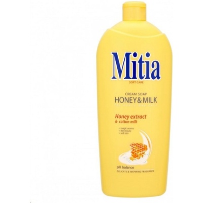 Mitia Honey & Milk tekuté mýdlo 1 l