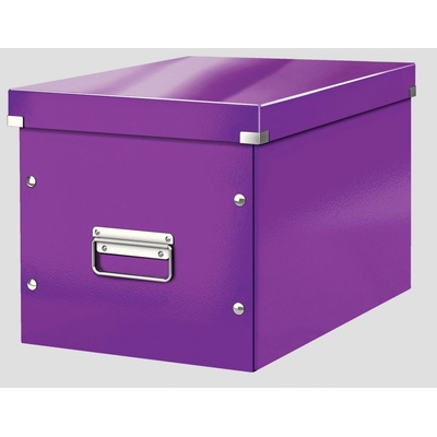 Leitz Click&Store Wow box štvorcový purpurový A4