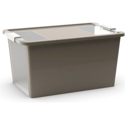 Keter Plastový úložný box BI objem 40 l 55 x 35 x 28 cm sivý