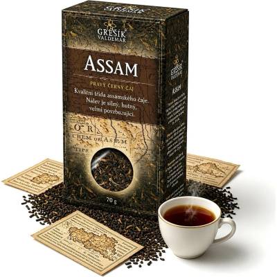 Grešík Čaje 4 světadílů černý čaj Assam 70 g