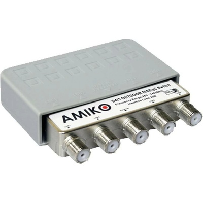 DiSEqC 1.0 přepínač 4/1 Amiko D-401 DiSEqC – Hledejceny.cz