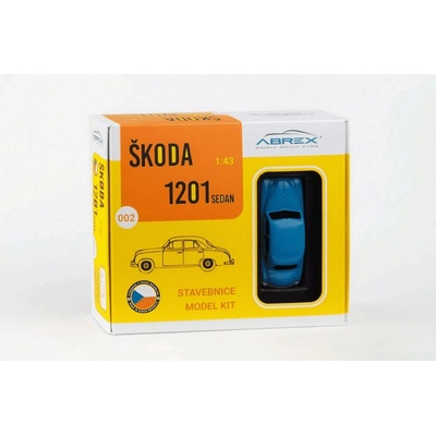 Abrex Škoda 1201 sedan 1956 stavebnice 1:43