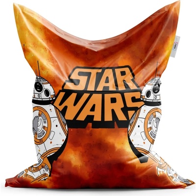 Sablio sedací vak Star Wars Ohnivé pozadí 150x100 cm