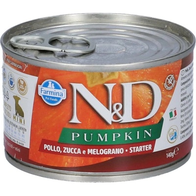N&D Dog Pumpkin Puppy Chicken & Pomegranate 140 g