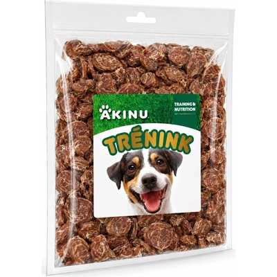 Akinu Trénink Jehněčí & treska lupínky 400 g