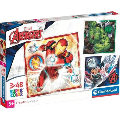 Clementoni Avengers 3x48 dielov