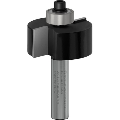 BOSCH Falcovací fréza 8 mm, B 9,5 mm, D 31,8 mm, L 12,5 mm, G 54 mm 2608628350