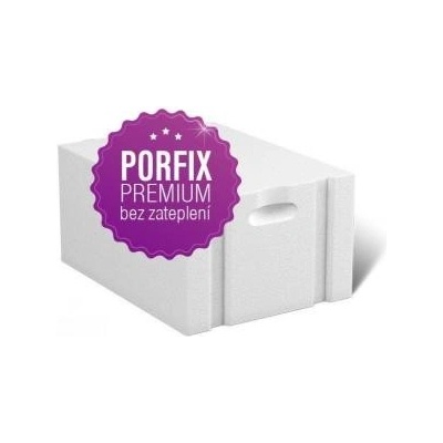 Porfix Písková tvárnice PREMIUM 375x250x500 mm P+D P2-400 (cena za 1 ks) - Cena 2-7 palet