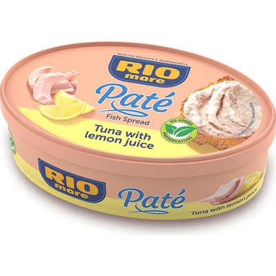 Rio Mare Paté Rustico Tuniak s citronovou šťavou 115 g