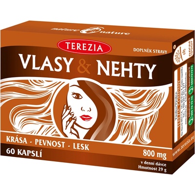 Terezia Company Vlasy & Nehty 60 kapslí – Hledejceny.cz