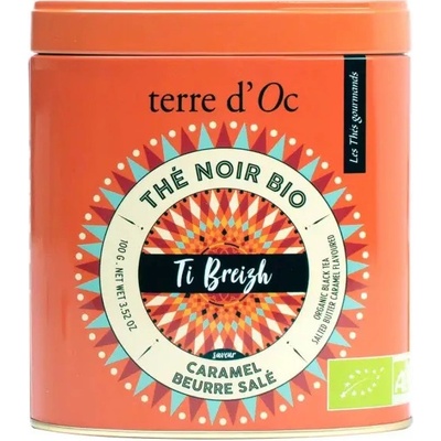 Terre d'Oc Ti Breizh Caramel Beurre Salé BIO černý čaj 100 g