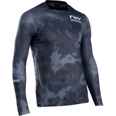 Northwave Bomb Long Sleeves green forest/grey
