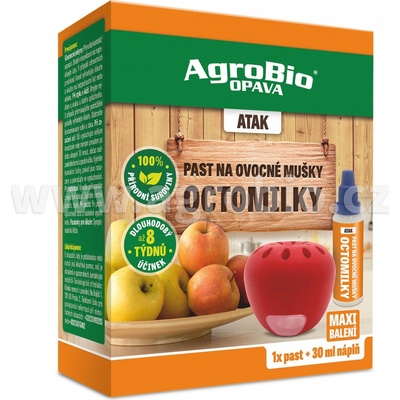 AgroBio Atak Past na octomilky ovocné mušky 30 ml – Hledejceny.cz