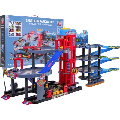 RKToys Vícepatrový parkovací set s autíčky