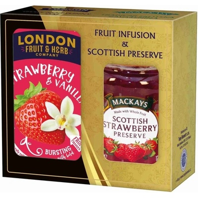 London Fruit & Herb STRAWBERRY Dárková sada 340 g