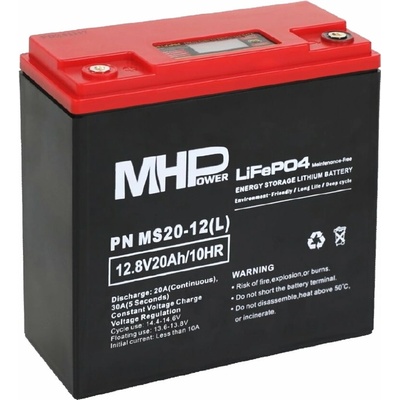 MHPower MS20-12 LiFePO4 12V/20Ah Terminál LC1 M5