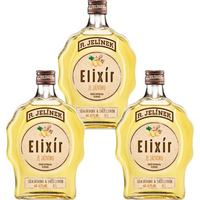 R. Jelínek Elixír ze Zázvoru 14,7% 0,7 l (holá láhev)