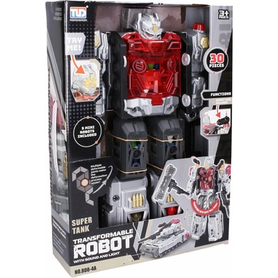 Wiky Autorobot tank s mini roboty a efekty 48 cm