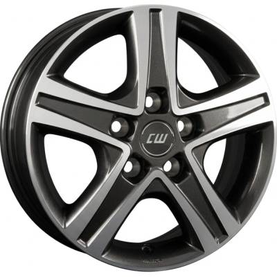 Borbet CWD 6x15 5x118 ET68 anthracite polished