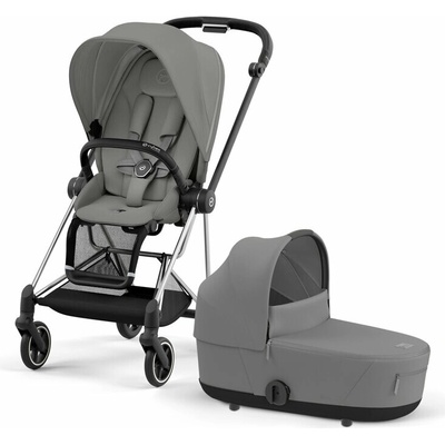 CYBEX kombinovaný Mios 3.0 Chrome Black Mirage Grey Platinum 2023