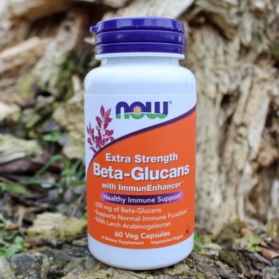 Now Foods Beta-Glucans with ImmunEnhancer 60 kapsúl