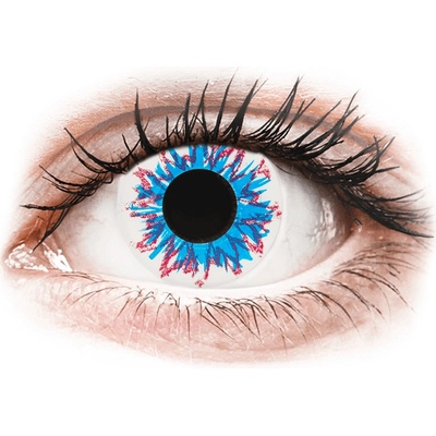 Gelflex CRAZY LENS - Harlequin - dioptrické jednodenní 2 čočky – Hledejceny.cz