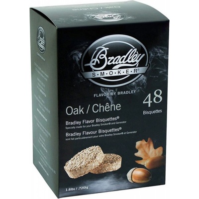 BRADLEY SMOKER Dub udící brikety 48 ks