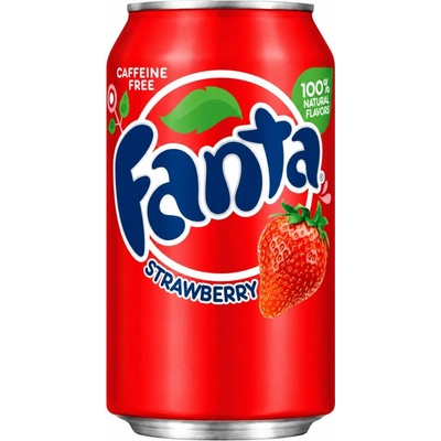Fanta sycený nápoj s příchutí jahody 355 ml