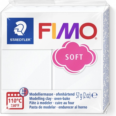 FIMO Staedtler soft bílá 57 g
