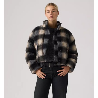 Levi´s dámská zkrácená bunda 006RY-0002 hnědá