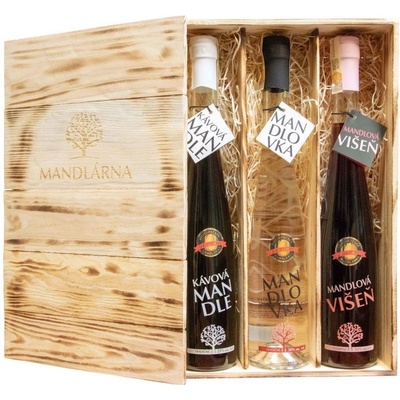 Hustopečská mandlárna Mandlovky 3 x 0,5 l (set)