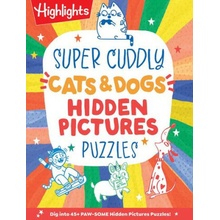 Super Cuddly Cats and Dogs Hidden Pictures Puzzles