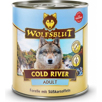 Wolfsblut Cold River Adult pstruh s batáty 800 g