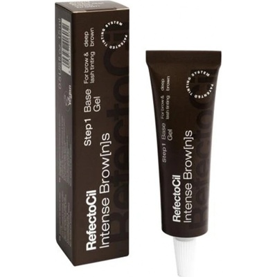 RefectoCil Gelová barva na obočí Intense Brow[n]s Base Gel Tmavě hnědá 15 ml – Hledejceny.cz