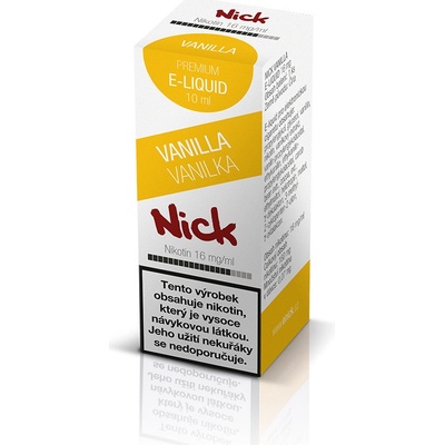 Nick VANILLA 10 ml 16 mg