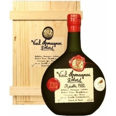 Armagnac-Delord Millésimés 1982 40% 0,7 l (kazeta)