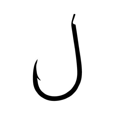Gamakatsu LS-3310F New Label Hooks Black vel.1 9 ks