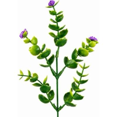 Umelý eukalyptus fialový 32 cm