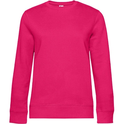 B&C Unisex mikina cez hlavu WW01Q Magenta Pink