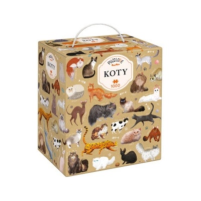 CzuCzu Puzzlove Koty 1000 dílků
