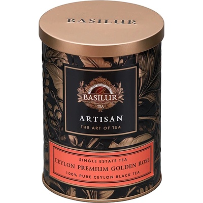 Basilur Artisan Ceylon Premium Golden Rose plech 75 g