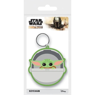 Prívesok na kľúče Pyramid International Star Wars Mandalorian Dieťa