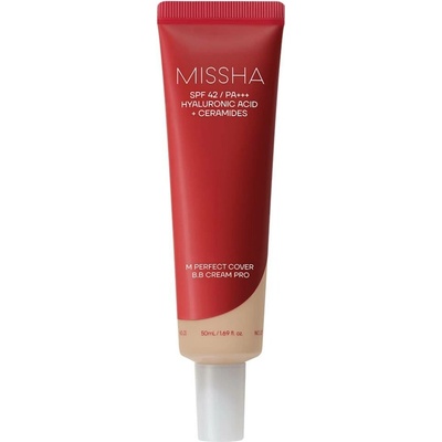 Missha Perfect Cover BB Cream SPF42 PA+++ – k-beauty tónovací BB krém s UV ochranou No. 23 Natural Beige 50 ml – Hledejceny.cz