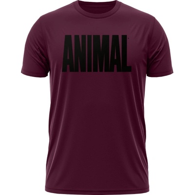 GymBeam Tričko Animal Maroon - Universal Nutrition M