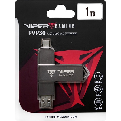 Patriot Viper Portable PVP30 1TB, PVP301TB28UDG