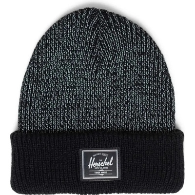 Herschel detská reflexná rebrovaná čiapka Elmer Black Reflective