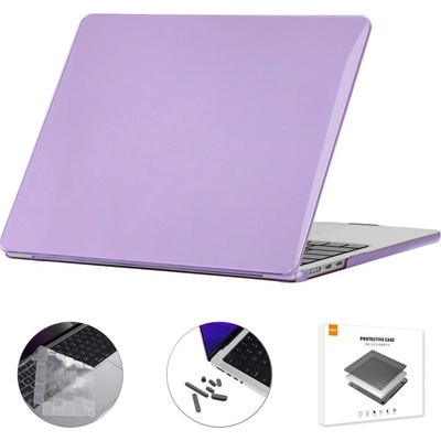ENKAY 66328 ENKAY CRYSTAL SET Ochranná sada pro MacBook Air 15" M2 2023 (A2941) fialový