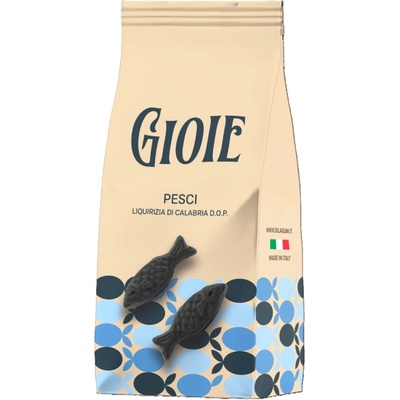 Gioie Želatinové bonbóny lékořicové rybičky 200 g